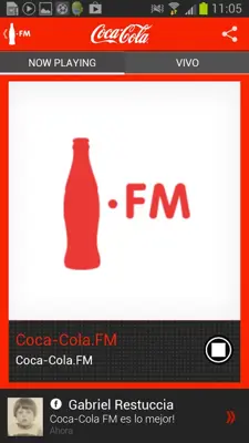 Coca-Cola FM Chile android App screenshot 5